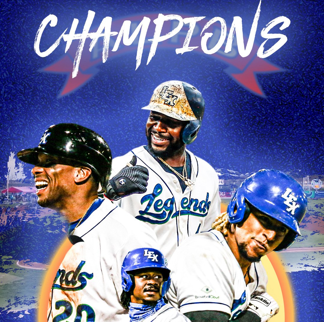LEXINGTON LEGENDS ARE ALPB CHAMPIONS – SPORTS VIEW AMERICA – "Your Leader In Sports Coverage